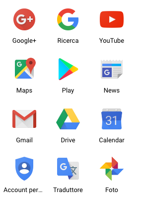 servizi google